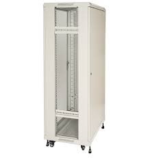 LINK ARMADIO RACK 19 42U (A)2055, (L)800, (P)1000 PORTA TRAFORATA COLORE GRIGIO DISASSEMBLATO CON GUIDACAVI  LATERALE - ARMADI RACK | TecnoCARE.net Sabaudia, Latina, Terracina, San Felice Circeo e Pontinia