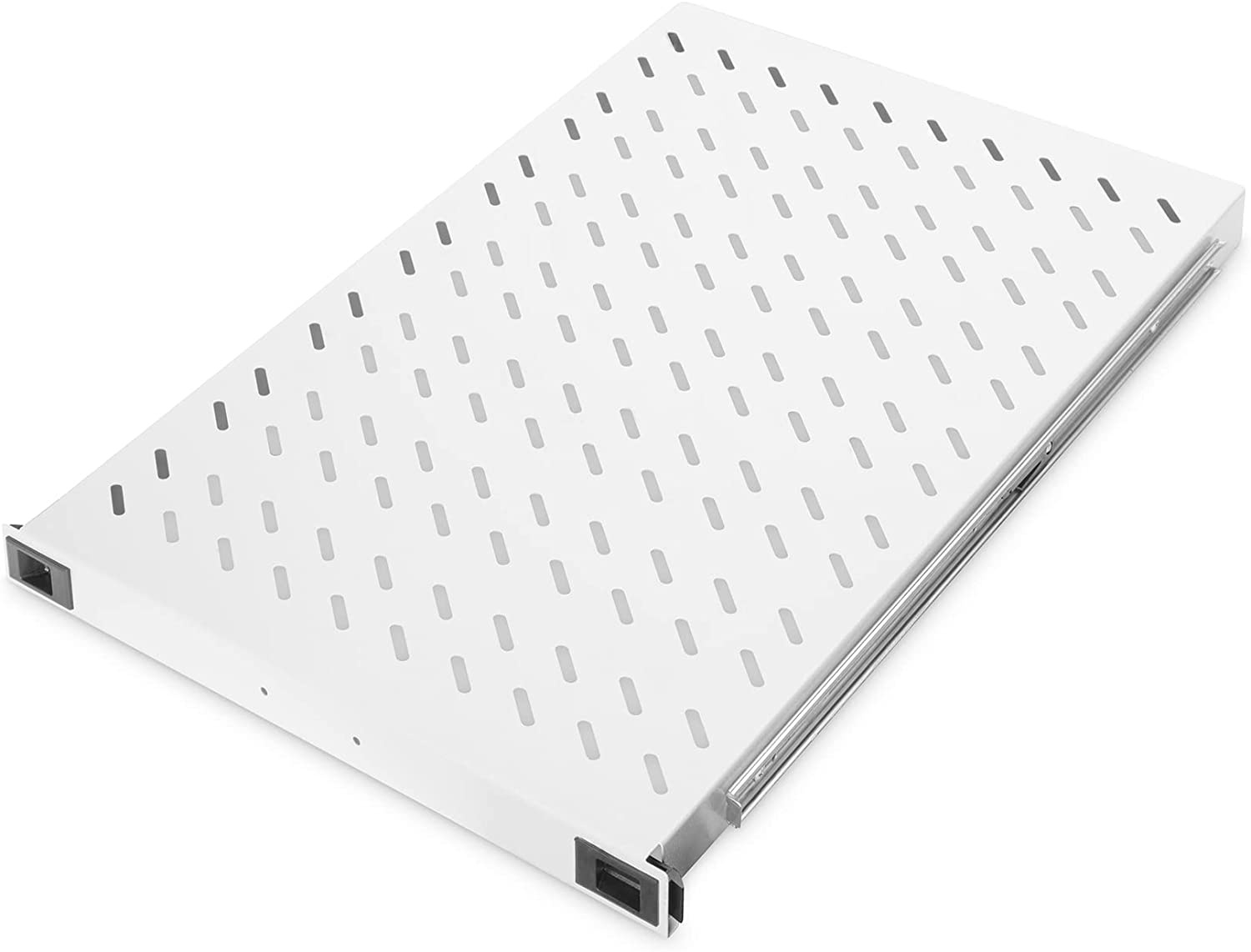 LINK RIPIANO UNIVERSALE PER ARMADIO RACK 19 ALLUNGABILE 720 MM CON 4 AGGANCI GRIGIO - ARMADI RACK ACCESSORI | TecnoCARE.net Sabaudia, Latina, Terracina, San Felice Circeo e Pontinia