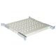 LINK RIPIANO UNIVERSALE PER ARMADIO RACK 19 ESTRAIBILE SU BINARI TELESCOPICI 1 UNITA GRIGIO 370 MM. - ARMADI RACK ACCESSORI | TecnoCARE.net Sabaudia, Latina, Terracina, San Felice Circeo e Pontinia