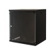 LINK ARMADIO RACK 19 12U LINK SERIE LIGHT COLORE NERO CON PORTA VETRO (AxPxL) MM 600X400X530 RIPIANO INCLUSO - ARMADI RACK | TecnoCARE.net Sabaudia, Latina, Terracina, San Felice Circeo e Pontinia
