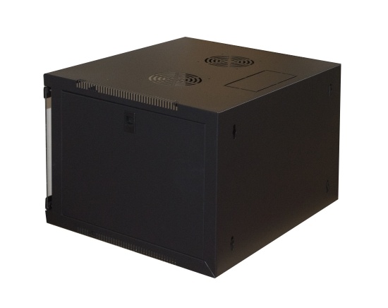LINK ARMADIO RACK 19 4U LINK SERIE LIGHT COLORE NERO CON PORTA VETRO (AxPxL) MM 240X400X530 RIPIANO INCLUSO - ARMADI RACK | TecnoCARE.net Sabaudia, Latina, Terracina, San Felice Circeo e Pontinia