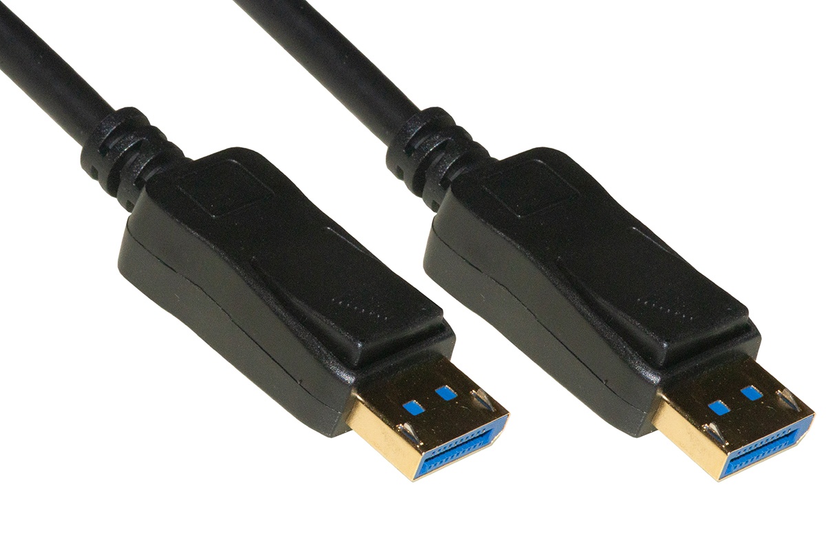 LINK LINK CAVO DISPLAYPORT 2.0 8K 30HZ 4:4:4 CONTATTI DORATI MASCHIO/MASCHIO UHBR10 10G MT 1 - CAVI HDMI/VGA/DVI/DP | TecnoCARE.net Sabaudia, Latina, Terracina, San Felice Circeo e Pontinia