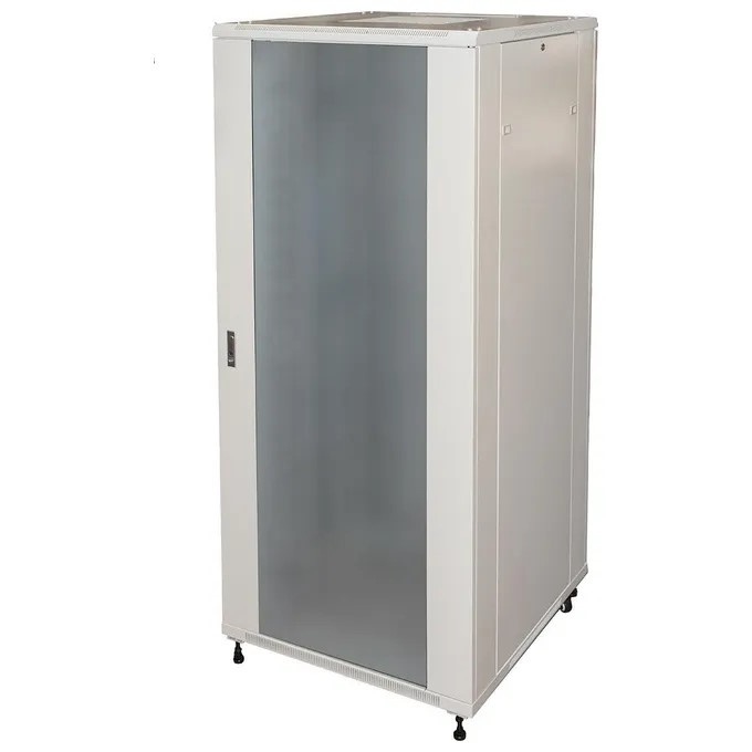 LINK ARMADIO RACK PER RETI 19 42U (A)2002, (L)600, (P)1000 COLORE GRIGIO PORTA TRAFORATA SERIE EAVI - ARMADI RACK | TecnoCARE.net Sabaudia, Latina, Terracina, San Felice Circeo e Pontinia
