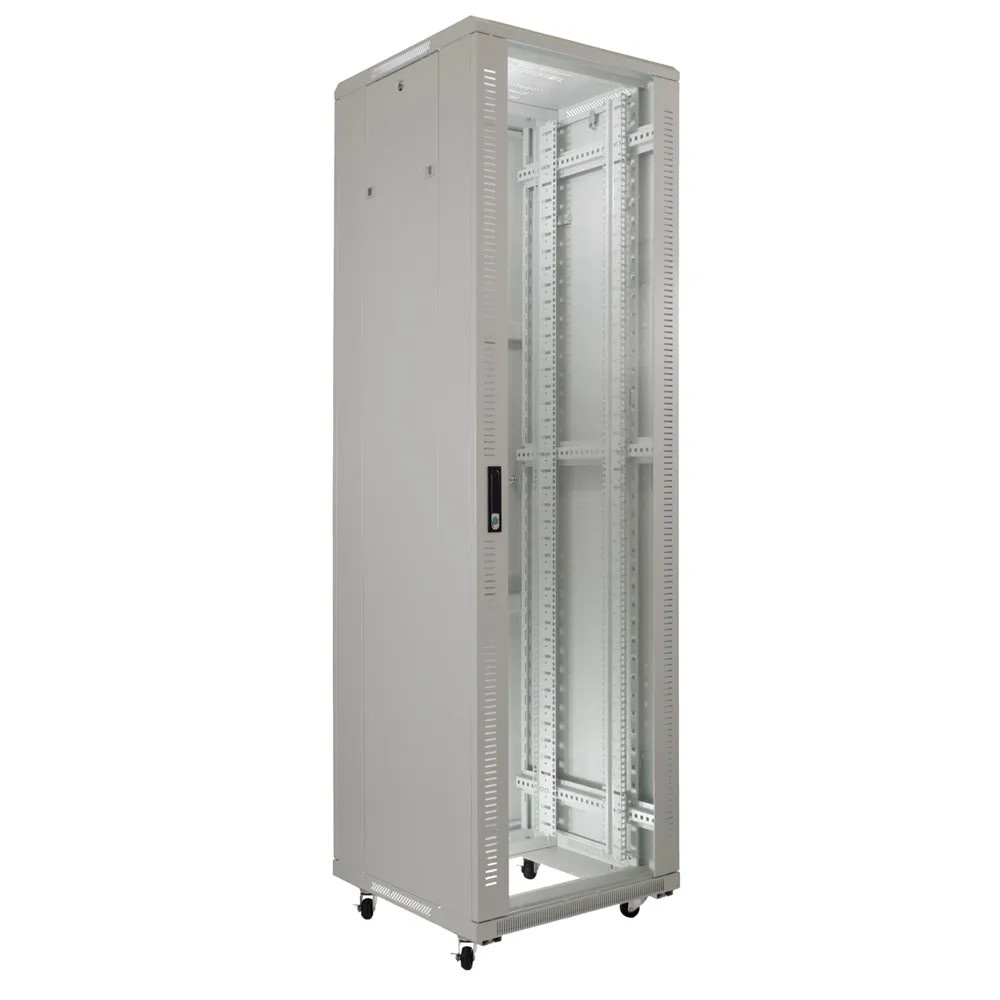 LINK ARMADIO RACK PER RETI 19 32U (A)1558, (L)600, (P)600 COLORE GRIGIO PORTA VETRO SERIE EAVI - ARMADI RACK | TecnoCARE.net Sabaudia, Latina, Terracina, San Felice Circeo e Pontinia