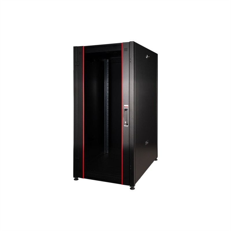 LINK ARMADIO RACK PER RETI 19 26U (A)1291, (L)800, (P)800 COLORE NERO PORTA VETRO SERIE EAVI - ARMADI RACK | TecnoCARE.net Sabaudia, Latina, Terracina, San Felice Circeo e Pontinia