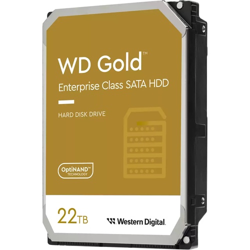 WESTERN DIGITAL WESTERN DIGITAL HDD GOLD ENTERPRISE 22TB 3.5 SATA 6GB/S 7200RPM - HARD DISK INTERNI | TecnoCARE.net Sabaudia, Latina, Terracina, San Felice Circeo e Pontinia