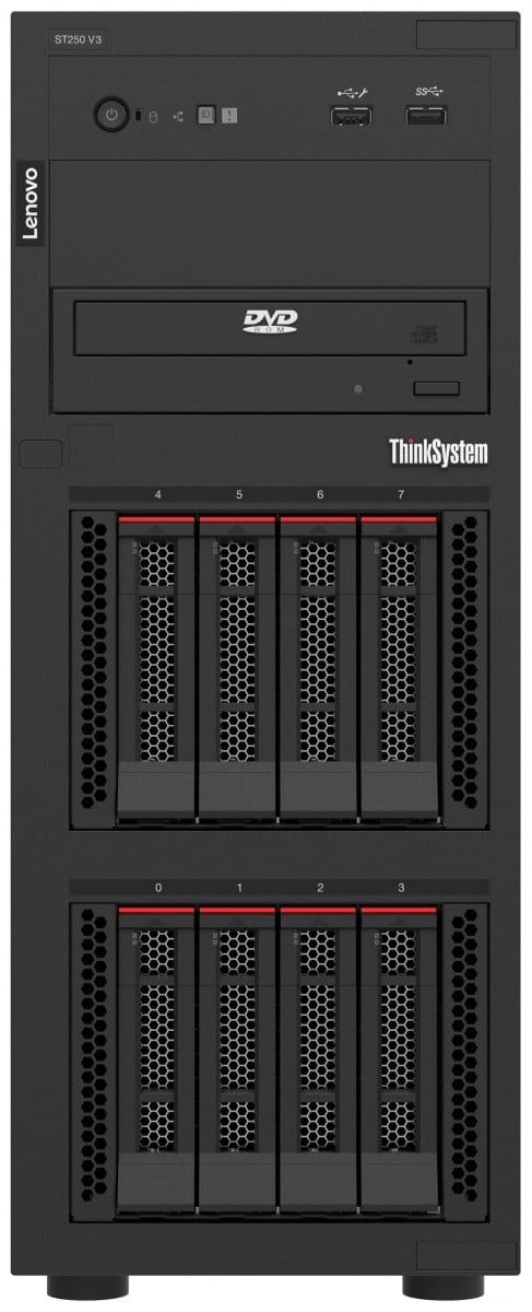 LENOVO LENOVO ISG Thinksystem ST250 V3 1xIntel Xeon 6315P 4C 2.8GHz 55W 1x16GB 1Rx8 SW RD 1x800W - PC | TecnoCARE.net Sabaudia, Latina, Terracina, San Felice Circeo e Pontinia
