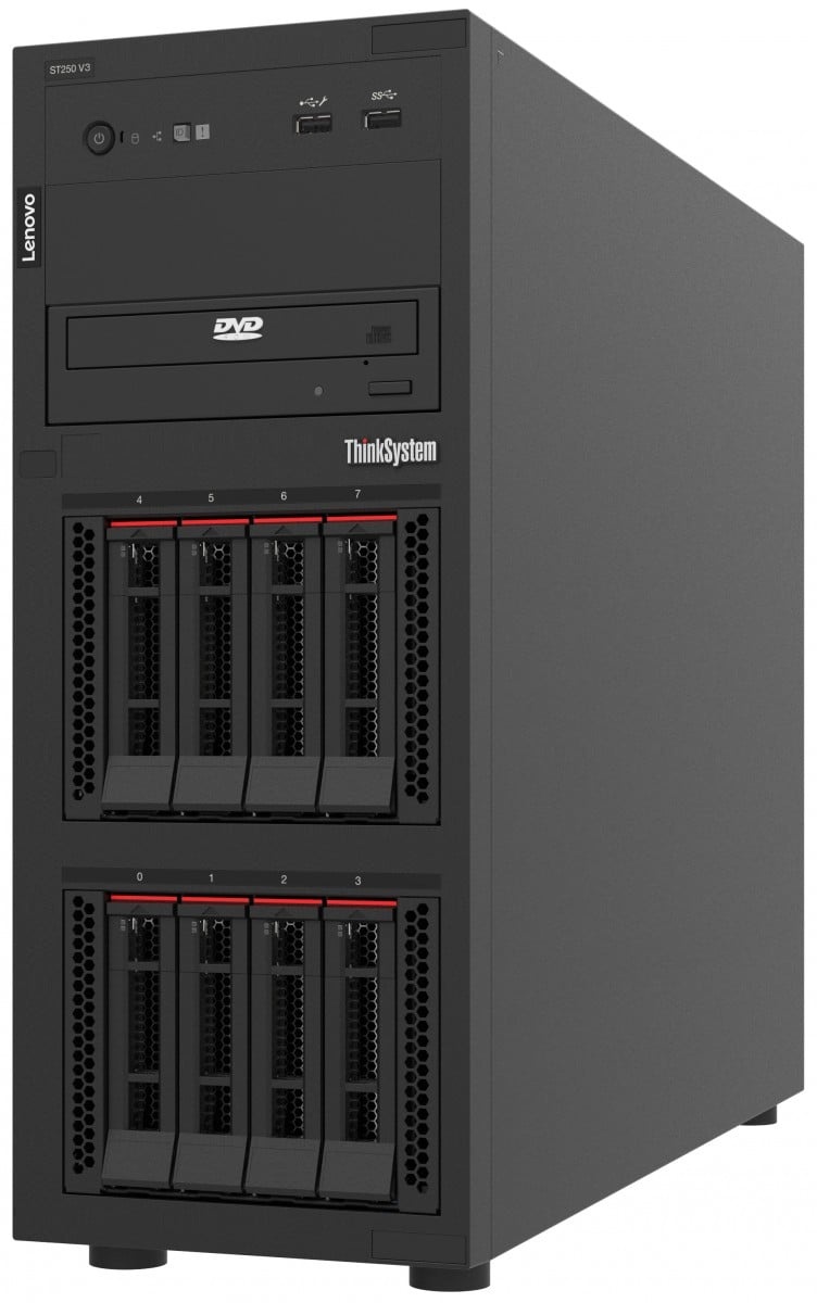 LENOVO LENOVO ISG Thinksystem ST250 V3 1xIntel Xeon 6315P 4C 2.8GHz 55W 1x16GB 1Rx8 SW RD 1x800W - PC | TecnoCARE.net Sabaudia, Latina, Terracina, San Felice Circeo e Pontinia
