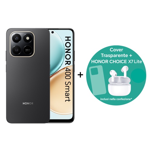 HONOR HONOR SMARTPHONE 400 SMART 8 256GB BK+X7 LIT WH+CASE - SMARTPHONE | TecnoCARE.net Sabaudia, Latina, Terracina, San Felice Circeo e Pontinia