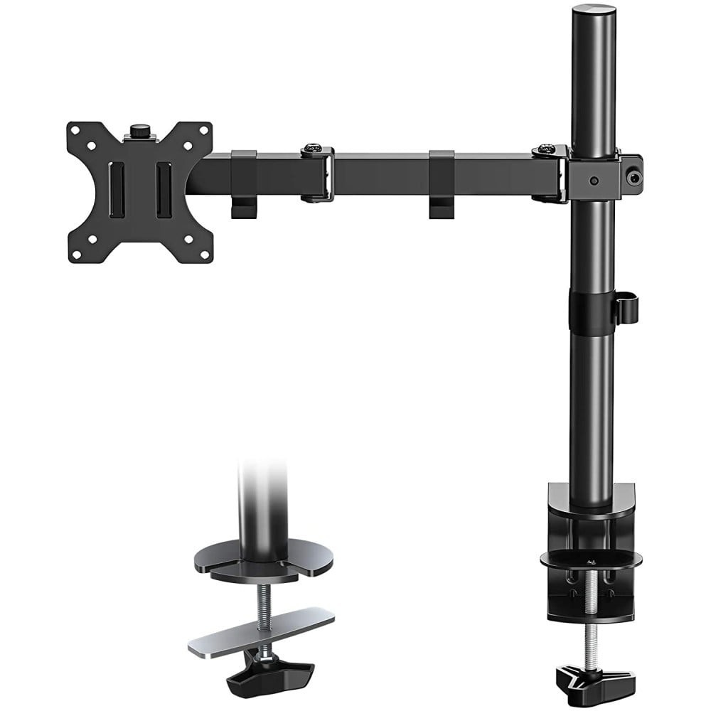 TECHLY Techly ICA-LCD 503BK Supporto da scrivania rotante per monitor LCD da 13-32", 8kg - MONITOR E ACCESSORI | TecnoCARE.net Sabaudia, Latina, Terracina, San Felice Circeo e Pontinia