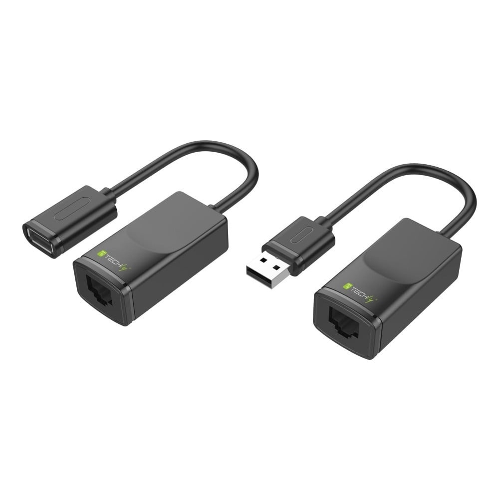TECHLY Techly IUSB-EXTENDTY2 Estensore USB fino a 60m su cavo di rete RJ45 - CAVI PER COMPUTER E PERIFERICHE | TecnoCARE.net Sabaudia, Latina, Terracina, San Felice Circeo e Pontinia