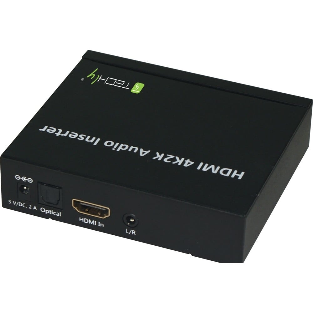 TECHLY Techly IDATA HDMI-AI4K Inseritore audio SPDIF 5.1CH, analogico 3.5mm 2CH a HDMI 4K30Hz - ELABORAZIONI E DISTRIBUZIONI DEL SEGNALE | TecnoCARE.net Sabaudia, Latina, Terracina, San Felice Circeo e Pontinia