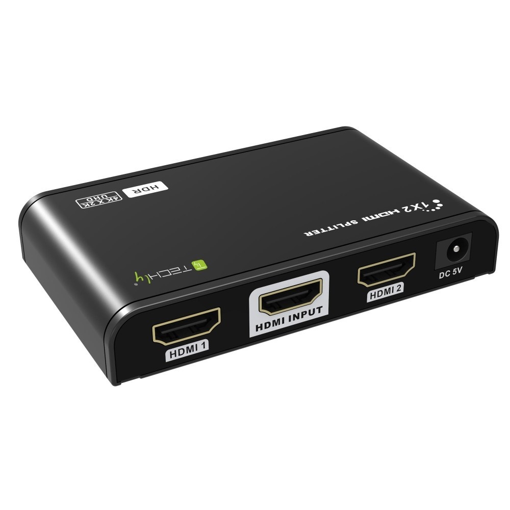 TECHLY Techly IDATA HDMI2-4K2HDR Splitter HDMI 2.0 4K@60Hz 1x2 attivo HDR EDID - ELABORAZIONI E DISTRIBUZIONI DEL SEGNALE | TecnoCARE.net Sabaudia, Latina, Terracina, San Felice Circeo e Pontinia