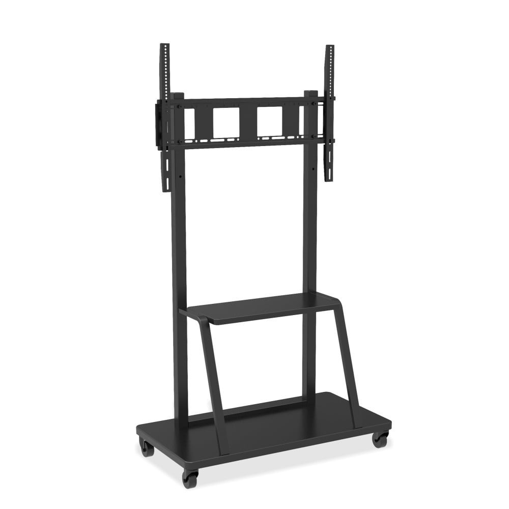TECHLY Techly ICA-TR30 Supporto TV mobile 55-100" fino a 150kg regolabile con 2 ripiani - ACCESSORI ED ELEMENTI PER APPARECCHIATURA AUDIO | TecnoCARE.net Sabaudia, Latina, Terracina, San Felice Circeo e Pontinia