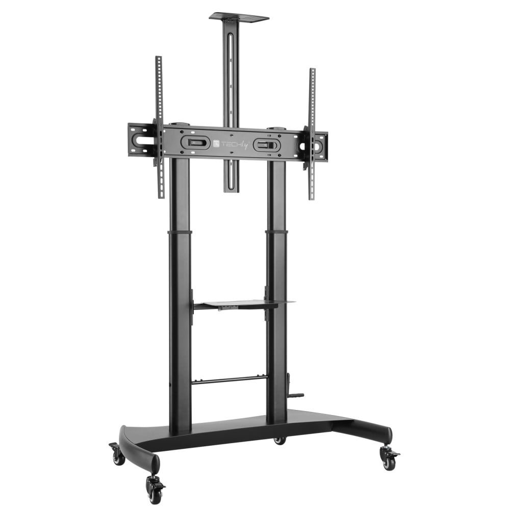 TECHLY Techly ICA-TR36 Supporto TV mobile 60-100" 100kg Regolazione dell'altezza fluida - ACCESSORI ED ELEMENTI PER APPARECCHIATURA AUDIO | TecnoCARE.net Sabaudia, Latina, Terracina, San Felice Circeo e Pontinia