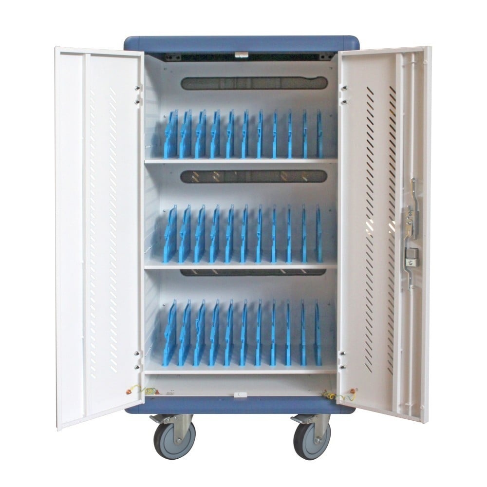 TECHLY Techly I-CABINET-30DTY Armadietto di ricarica per 30 laptop e tablet 30 prese AC 230V - BATTERIE E ALIMENTATORI | TecnoCARE.net Sabaudia, Latina, Terracina, San Felice Circeo e Pontinia