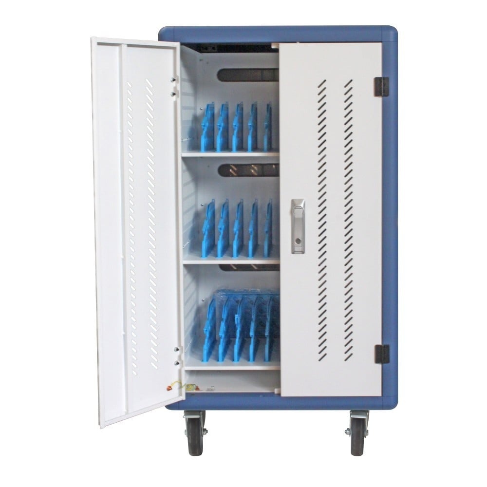 TECHLY Techly I-CABINET-30DTY Armadietto di ricarica per 30 laptop e tablet 30 prese AC 230V - BATTERIE E ALIMENTATORI | TecnoCARE.net Sabaudia, Latina, Terracina, San Felice Circeo e Pontinia