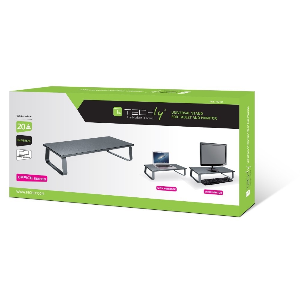TECHLY Techly ICA-MS 600TY Supporto per monitor da scrivania - MONITOR E ACCESSORI | TecnoCARE.net Sabaudia, Latina, Terracina, San Felice Circeo e Pontinia