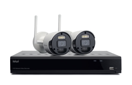 ISWI ISIWI KIT WIRELESS CONNECT S2 ISW-K1N8BF2MP-2 GEN1 NVR 8 CANALI + 2 TELECAMERE IP 1080P 2MPX WIRELES - TELECAMERE IP | TecnoCARE.net Sabaudia, Latina, Terracina, San Felice Circeo e Pontinia
