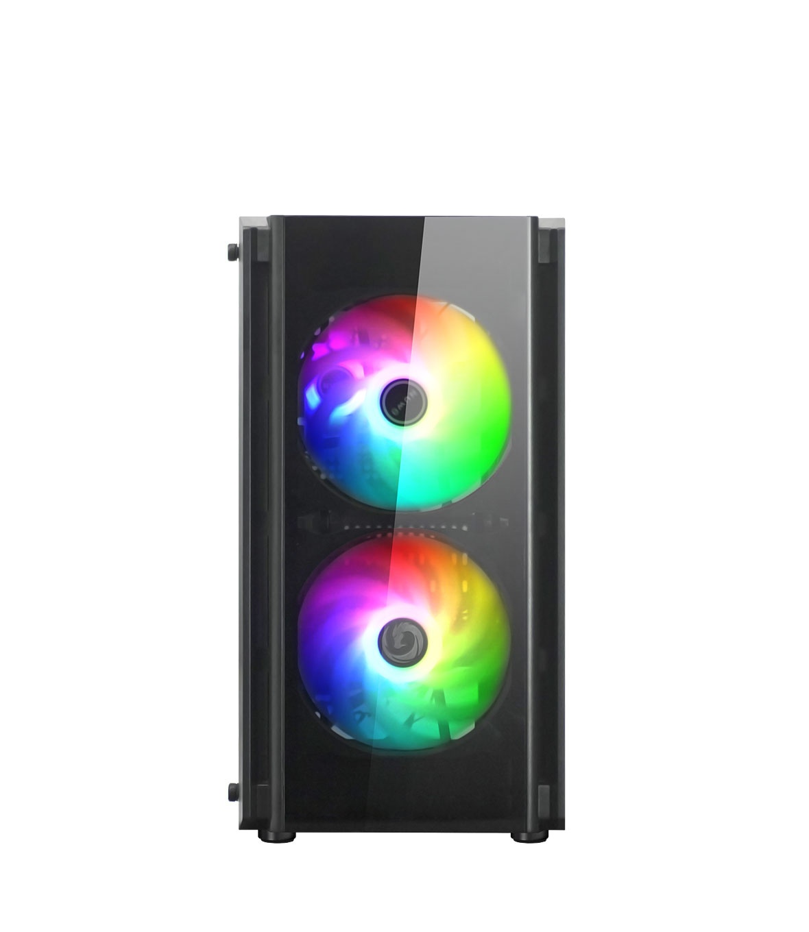 NUWO NUWO MICRO CASE ATX BLITZ R28 0.5MM SPCC USB3.0/2.0 3 FAN 12CM ARGB RAINBOW FRONT MESH SIDE GLASS  N - CASE | TecnoCARE.net Sabaudia, Latina, Terracina, San Felice Circeo e Pontinia