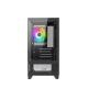 NUWO NUWO CASE MICRO-ATX CLASH CK100 NERO, 3FAN ARGB FRONT E SIDE GLASS - CASE | TecnoCARE.net Sabaudia, Latina, Terracina, San Felice Circeo e Pontinia