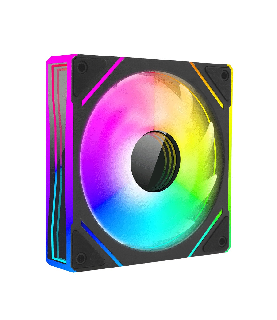 NUWO NUWO VENTOLA SORA 120MM, 1FAN, 1800RPM 3X HALO MIRROR ANTIVIBRATION - CASE VENTOLE | TecnoCARE.net Sabaudia, Latina, Terracina, San Felice Circeo e Pontinia