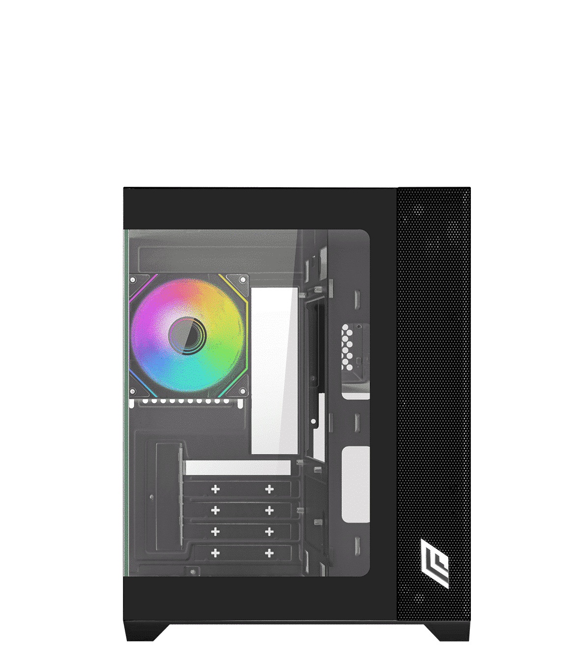 NOUA NOUA CASE MICRO ATX VISION  ZK100 MINI NERO - CASE | TecnoCARE.net Sabaudia, Latina, Terracina, San Felice Circeo e Pontinia