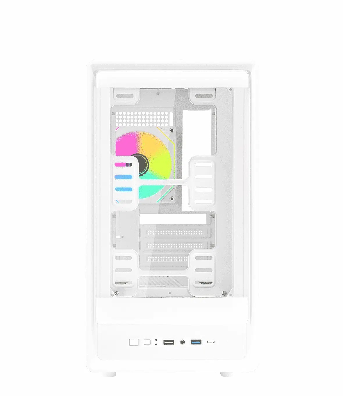NOUA NOUA CASE  M-ATX NEXUS PH100 BIANCOS - CASE | TecnoCARE.net Sabaudia, Latina, Terracina, San Felice Circeo e Pontinia