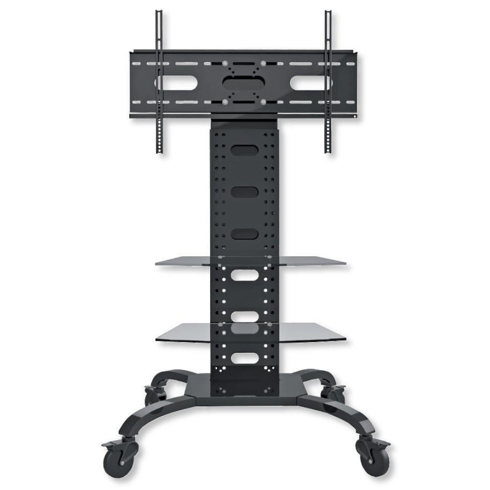 TECHLY Techly ICA-TR8 Supporto TV mobile 32-70" fino a 40kg regolabile con 2 ripiani - ACCESSORI ED ELEMENTI PER APPARECCHIATURA AUDIO | TecnoCARE.net Sabaudia, Latina, Terracina, San Felice Circeo e Pontinia