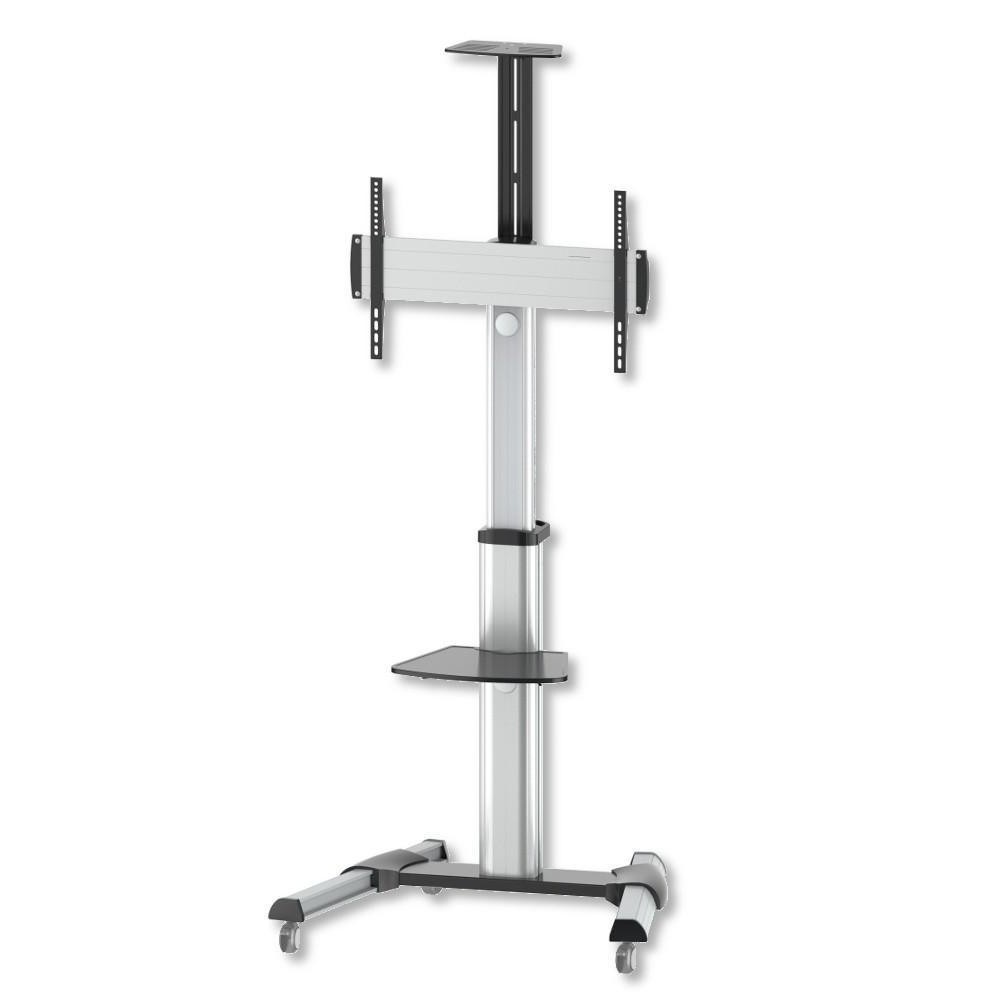 TECHLY Techly ICA-TR15 Supporto TV mobile 37-70" fino a 50kg regolabile con 2 ripiani - ACCESSORI ED ELEMENTI PER APPARECCHIATURA AUDIO | TecnoCARE.net Sabaudia, Latina, Terracina, San Felice Circeo e Pontinia
