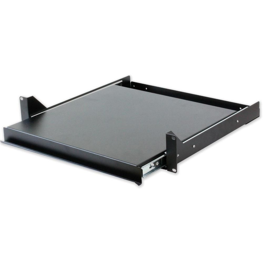 TECHLY Techly I-CASE TRAY-5-BK Mensola estraibile nera 2U 400mm per rack 19" - COMPONENTI | TecnoCARE.net Sabaudia, Latina, Terracina, San Felice Circeo e Pontinia