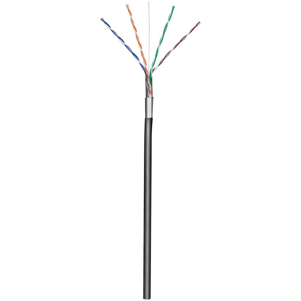TECHLY Techly ITP8-RIS-0305LO Cavo Twisted Pair Cat5e FTP 305m CCA Nero Esterno - CAVI PER COMPUTER E PERIFERICHE | TecnoCARE.net Sabaudia, Latina, Terracina, San Felice Circeo e Pontinia