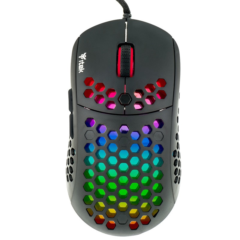 ITEK ITEK MOUSE GAMING 12000DPI,  RGB, SOFTWARE, SENSORE P3327, LEGGERO, A NIDO DAPE - MOUSE | TecnoCARE.net Sabaudia, Latina, Terracina, San Felice Circeo e Pontinia
