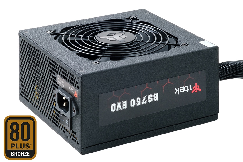 ITEK ITEK ALIMENTATORE BS750 EVO - 750W, 80PLUS BRONZE, PFC ATTIVO, VENTOLA HDB 12CM, SEMI MODULARE - ALIMENTATORI | TecnoCARE.net Sabaudia, Latina, Terracina, San Felice Circeo e Pontinia