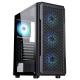 ITEK ITEK CASE SIX TRIANGLE - GAMING  MIDDLE TOWER, 4X12CM ARGB FAN,  USB3, SIDE PANEL TEMP GLASS - CASE | TecnoCARE.net Sabaudia, Latina, Terracina, San Felice Circeo e Pontinia