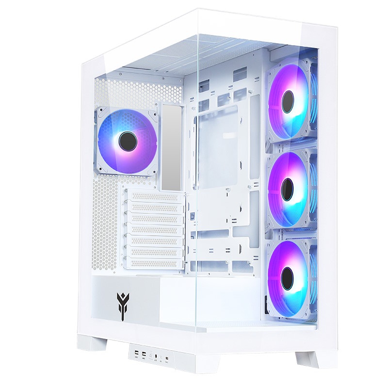 ITEK ITEK CASE SHOWBUI 45W - GAMING  TOWER, ATX, 4X12CM ARGB FAN,  2XUSB3, TYPE-C, SIDE  FRONT  PANEL TE - CASE | TecnoCARE.net Sabaudia, Latina, Terracina, San Felice Circeo e Pontinia