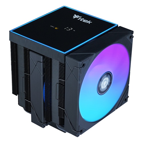 ITEK ITEK DISSIPATORE AD ARIA ICY-6HATP -  SKT UNIVERSALE, 250W TDP, 6 HEATPIPE, 2X12CM FAN, ARGB  TEMP. - CPU DISSIPATORI | TecnoCARE.net Sabaudia, Latina, Terracina, San Felice Circeo e Pontinia
