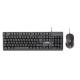 ITEK ITEK TASTIERA + MOUSE  DEC C01  USB  MOUSE OTTICO 3600DPI  TASTIERA MEMBRANA 105 TASTI CAVO  1.5M - TASTIERE | TecnoCARE.net Sabaudia, Latina, Terracina, San Felice Circeo e Pontinia