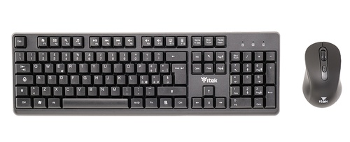 ITEK ITEK TASTIERA  + MOUSE  DEC W01  WIRELESS  2.4G  MOUSE  OTTICO  1600DPI  TASTIERA MEMBRANA  105 TAST - TASTIERE | TecnoCARE.net Sabaudia, Latina, Terracina, San Felice Circeo e Pontinia