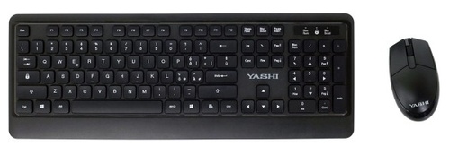 YASHI YASHI BUNDLE WIRELESS MOUSE + TASTIERA SOFT PROFESSIONAL MULTIMEDIA - TASTIERE | TecnoCARE.net Sabaudia, Latina, Terracina, San Felice Circeo e Pontinia