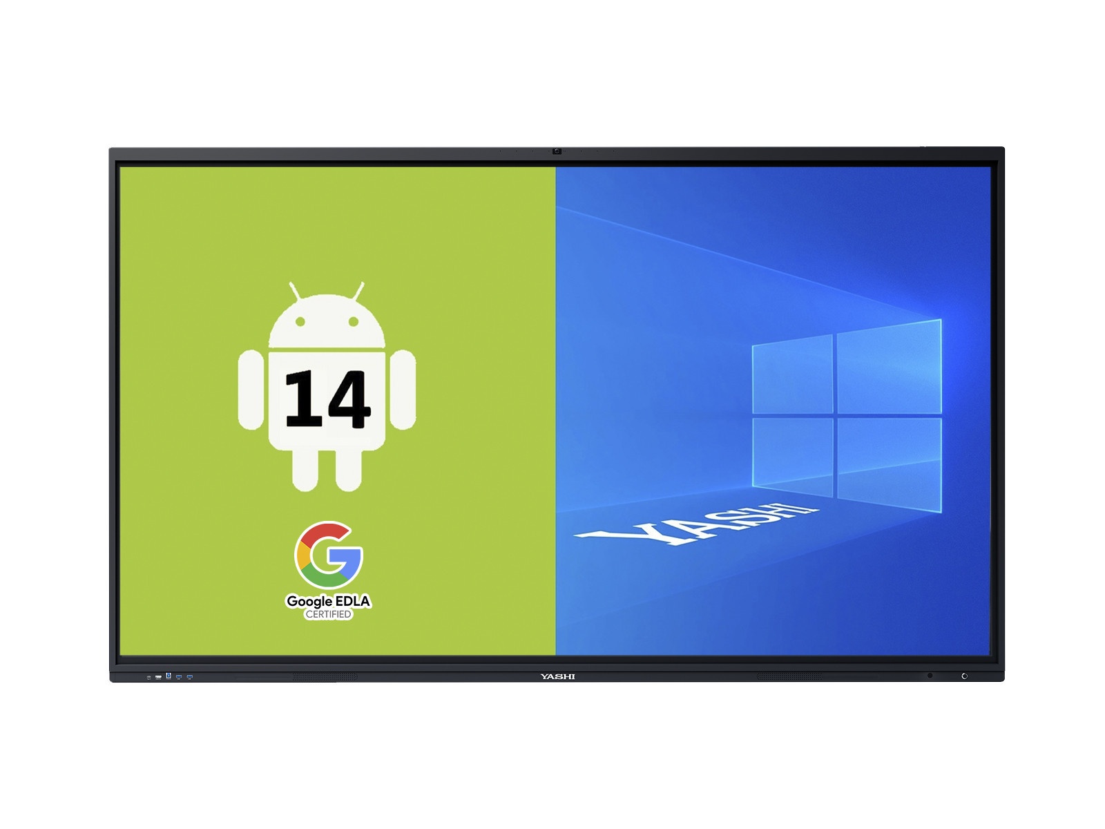 YASHI YASHI DISPLAY SUPERTOUCH AI INTERATTIVO 86 16:9 550 CDM 4K UHD 40 TOCCHI, 8GB RAM/128 GB, ANDROID 14 - DISPLAY TOUCH | TecnoCARE.net Sabaudia, Latina, Terracina, San Felice Circeo e Pontinia