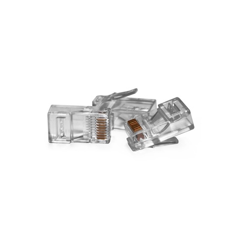 VULTECH VULTECH CONNETTORI TRASPARENTI RJ45 UTP 8P8C CAT5E - CAT6 - ADATTATORI | TecnoCARE.net Sabaudia, Latina, Terracina, San Felice Circeo e Pontinia