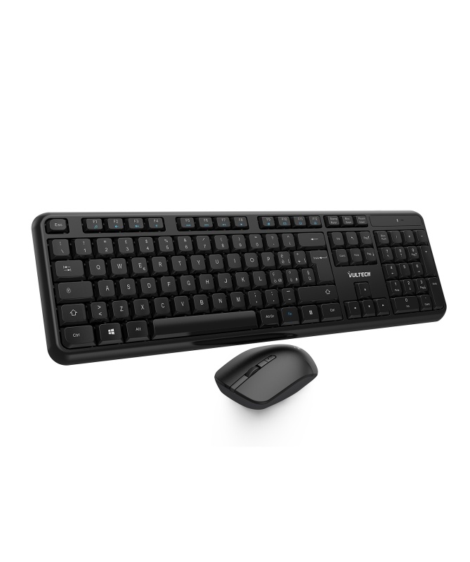 VULTECH VULTECH TASTIERA E MOUSE BUNDLE, WIRELESS, 1600DPI REGOLABILI 2,4GHZ - TASTIERE | TecnoCARE.net Sabaudia, Latina, Terracina, San Felice Circeo e Pontinia