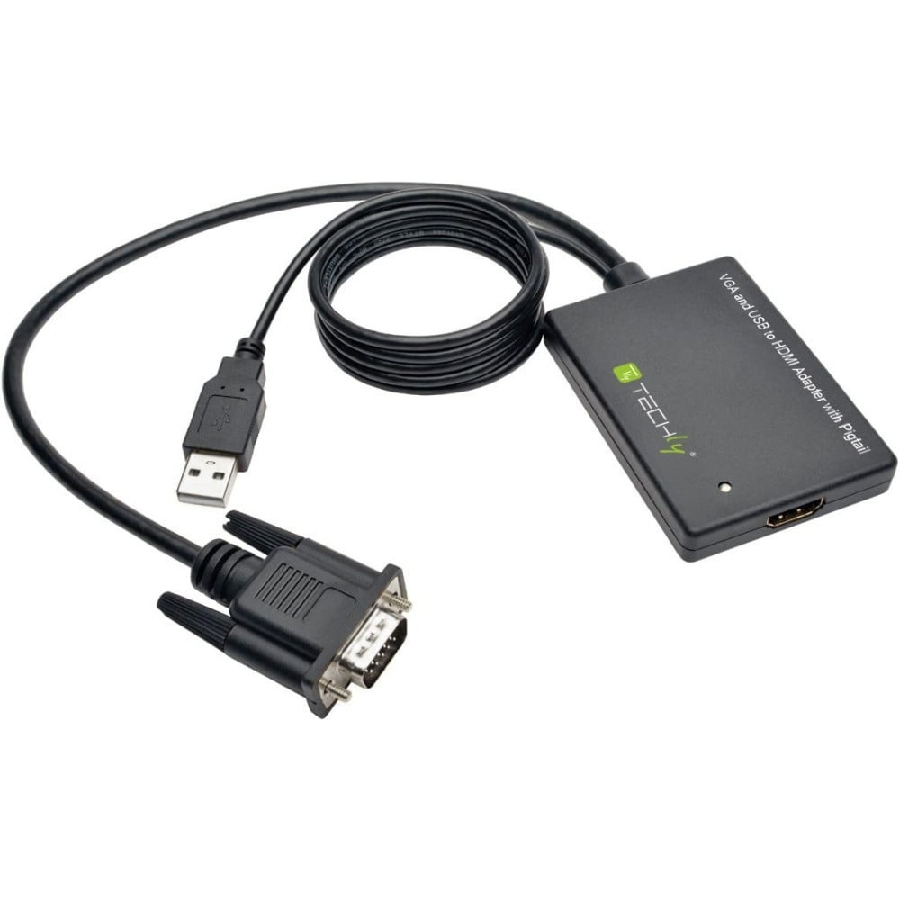 TECHLY Techly IDATA HDMI-VGA3 Adattatore HDMI a SVGA+USB - CAVI PER COMPUTER E PERIFERICHE | TecnoCARE.net Sabaudia, Latina, Terracina, San Felice Circeo e Pontinia