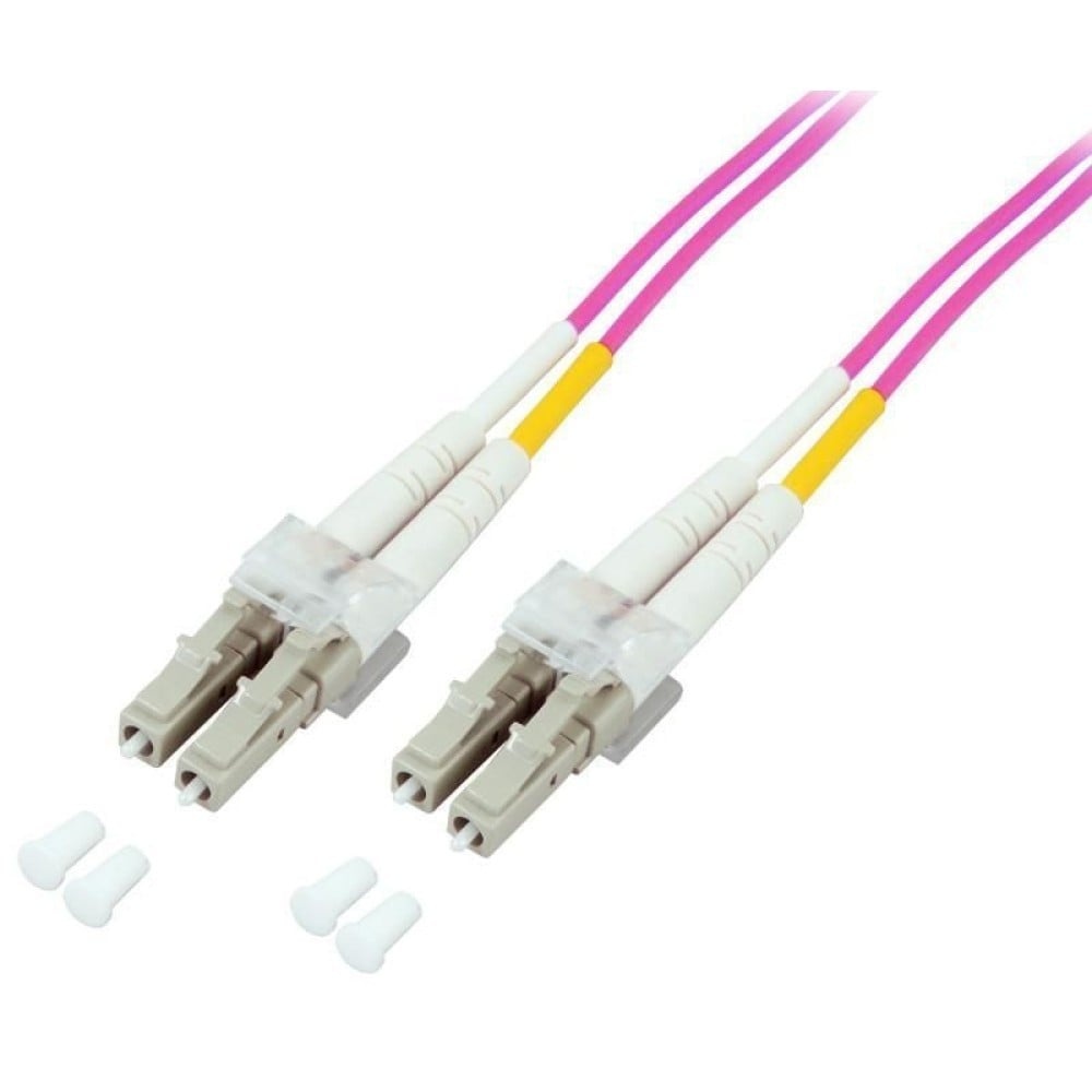 TECHLY Techly ILWL D5-LCLC-100/OM4 Cavo Patch Cord Fibra Ottica OM4 50/125 MM LC-LC Duplex 10m - CAVI PER COMPUTER E PERIFERICHE | TecnoCARE.net Sabaudia, Latina, Terracina, San Felice Circeo e Pontinia