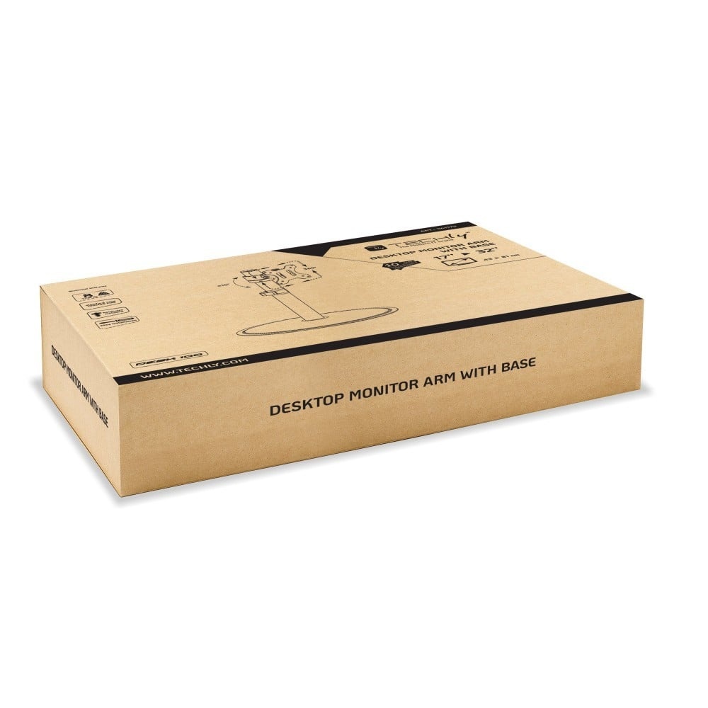 TECHLY Techly ICA-LCD 401 Supporto per monitor rotante per LCD da 17-32” fino a 8kg - MONITOR E ACCESSORI | TecnoCARE.net Sabaudia, Latina, Terracina, San Felice Circeo e Pontinia