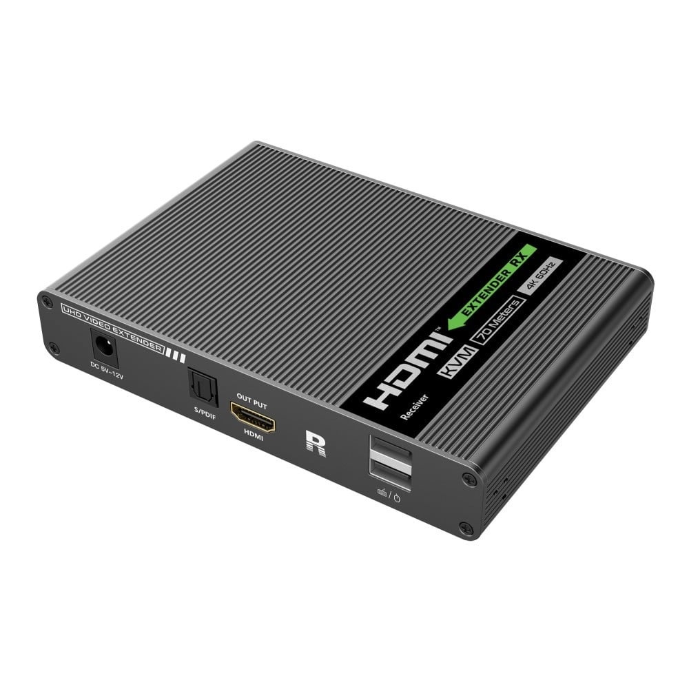 TECHLY Techly IDATA HDMI-KVM67 Estensore KVM HDMI/USB 4K60Hz fino a 70m su cavo Cat6A - TASTIERE E CONTROLLER | TecnoCARE.net Sabaudia, Latina, Terracina, San Felice Circeo e Pontinia