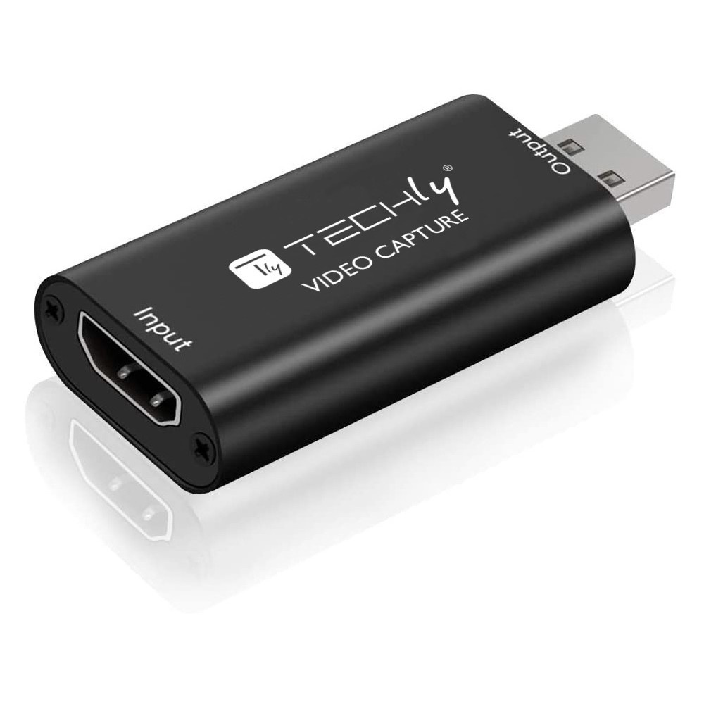 TECHLY Techly I-USB-VIDEO-1080TY Scheda di acquisizione segnale HDMI 1080p Grabber per USB 2.0 - ELABORAZIONI E DISTRIBUZIONI DEL SEGNALE | TecnoCARE.net Sabaudia, Latina, Terracina, San Felice Circeo e Pontinia