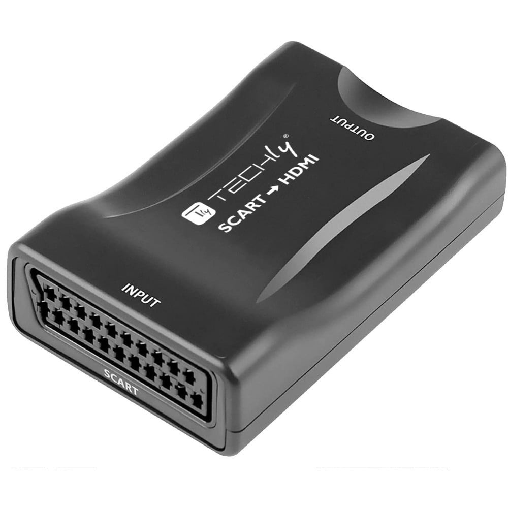 TECHLY Techly IDATA SCART-HDMI3 Convertitore AV Euro SCART a HDMI 720p/1080p - ELABORAZIONI E DISTRIBUZIONI DEL SEGNALE | TecnoCARE.net Sabaudia, Latina, Terracina, San Felice Circeo e Pontinia
