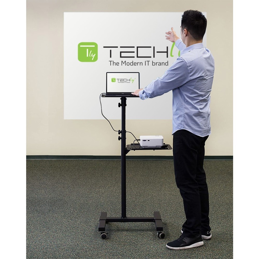 TECHLY Techly ICA-TB TPM-10 Tavolo per proiettore in metallo - PC | TecnoCARE.net Sabaudia, Latina, Terracina, San Felice Circeo e Pontinia